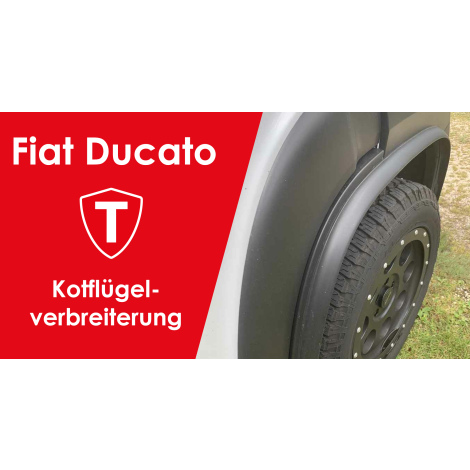 Kotflügelverbreiterung für den Fiat Ducato - Kotflügelverbreiterung für den Fiat Ducato