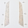 Riffelblechauflagen TREKFINDER für SUZUKI Jimny II Stoßstange vorne rechte & linke Seite