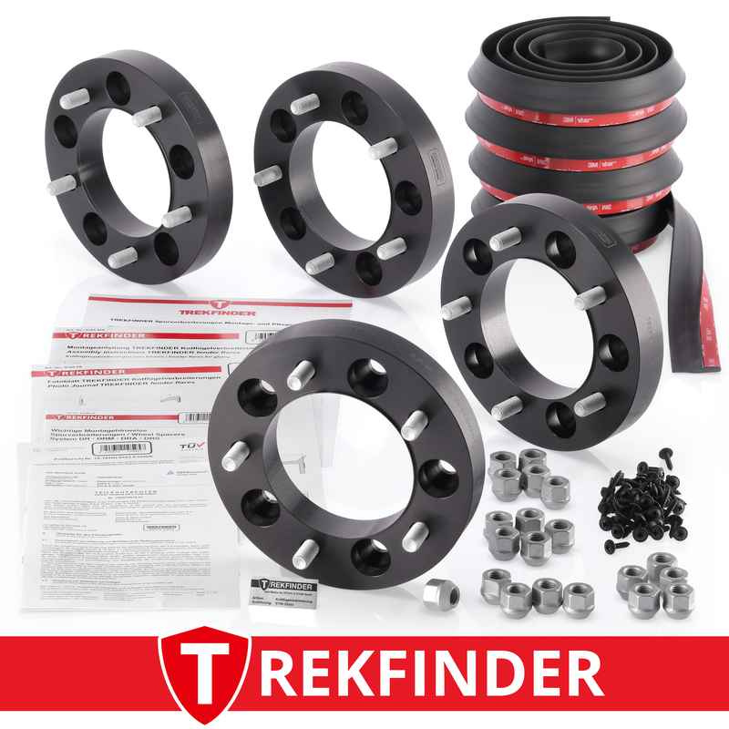 EIBACH Spurverbreiterung – Distanzscheiben 30 Mm Pro Achse, 5x114,3 Lochkreis, Für Breitere Stellung