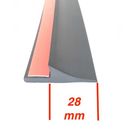 Kotflügelverbreiterung TREKFINDER universal: 2 Stück / 28 mm breit / a 150 cm lang / inkl. TÜV®