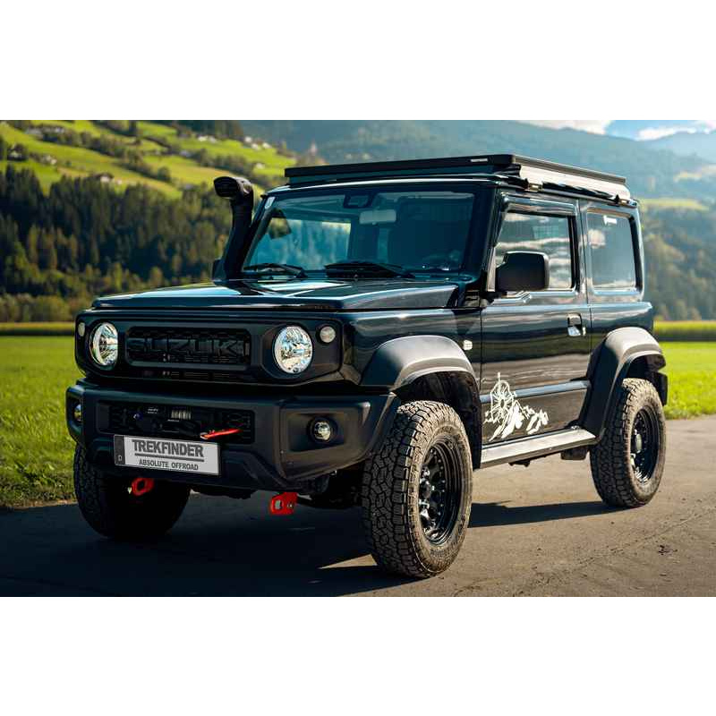 TREKFINDER Höherlegungsfahrwerk für SUZUKI Jimny II 50 mm HT Dämpfer