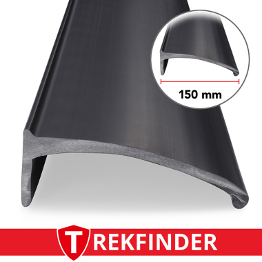 Kotflügelverbreiterung universal TREKFINDER | 150 mm breit | 15cm lang +++ MUSTER +++ ✔ Gummilippe zum Testen, z.B. an VW, BWM, FORD, FIAT, SUZUKI, JEEP®, LAND ROVER, AUDI, MERCEDES, RENAULT, uvm