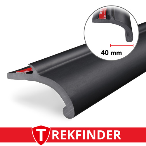 Kotflügelverbreiterung universal TREKFINDER | 40 mm breit | 15cm lang +++ MUSTER +++ ✔ Gummilippe zum Testen, z.B. an VW, BWM, FORD, FIAT, SUZUKI, JEEP®, LAND ROVER, AUDI, MERCEDES, RENAULT, uvm