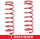 Höherlegungsfedernsatz TREKFINDER für SUZUKI Jimny II Vorderachse mit Federkennzeichnung: 1-SUJILI40VA