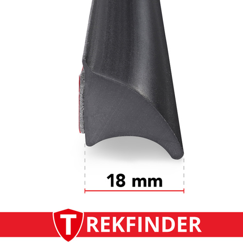 Kotflügelverbreiterung universal TREKFINDER | 18 mm breit | 15cm lang +++ MUSTER +++ ✔ Gummilippe zum Testen, z.B. an VW, BWM, FORD, FIAT, SUZUKI, JEEP®, LAND ROVER, AUDI, MERCEDES, RENAULT, uvm