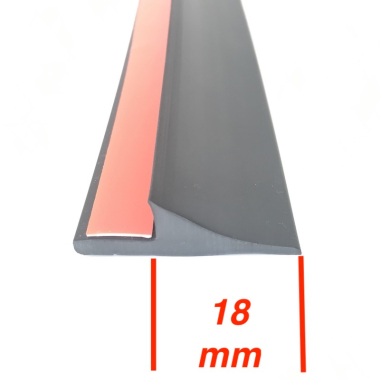 Kotflügelverbreiterung universal TREKFINDER | 18 mm breit | 1 Stück a 150 cm lang | inkl. TÜV® | Modellreihe: Heidelberg | zum kleben und schrauben