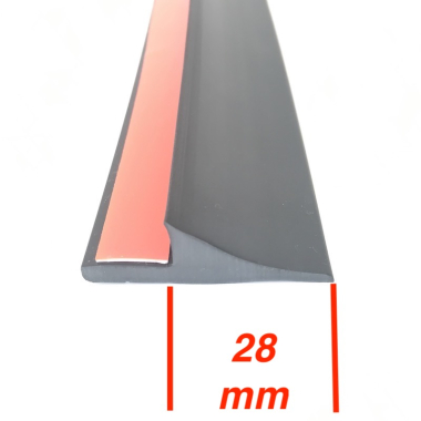 Kotflügelverbreiterung universal TREKFINDER | 28 mm breit | 1 Stück a 150 cm lang | inkl. TÜV® | Modellreihe: Heidelberg | zum kleben & schrauben