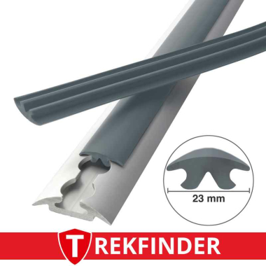 Abdeckprofil für Airlineschiene TREKFINDER / 23 mm...