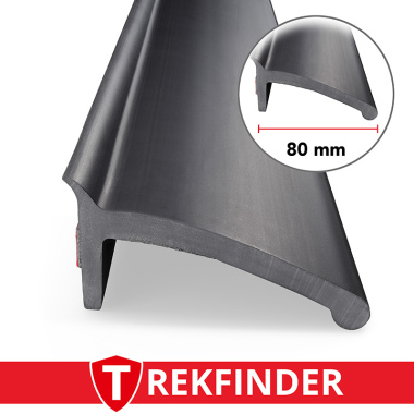 Kotflügelverbreiterung universal TREKFINDER | 80 mm breit | 15cm lang | Modellreihe: Freiburg  +++ MUSTER +++ ✔ Gummilippe zum Testen, z.B. an VW, BWM, FORD, FIAT, SUZUKI, JEEP®, LAND ROVER, AUDI, MERCEDES, RENAULT, uvm