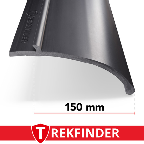 Kotflügelverbreiterung universal TREKFINDER | 150 mm breit | 15cm lang | Modellreihe: Augsburg +++ MUSTER +++ ✔ Gummilippe zum Testen, z.B. an VW, BMW, FORD, FIAT, SUZUKI, JEEP®, LAND ROVER, AUDI, MERCEDES, RENAULT, uvm