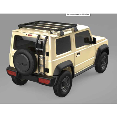 Dachträger kurz TREKFINDER für SUZUKI Jimny II 3-türig