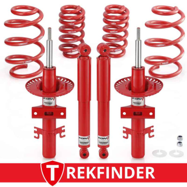 Höherlegungsfahrwerk TREKFINDER für VW Bus T5...