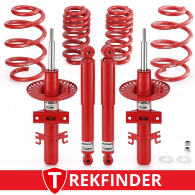 Höherlegungsfahrwerk TREKFINDER für VW Bus T6...