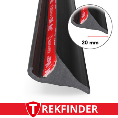 Kotflügelverbreiterung TREKFINDER für LR DEFENDER | 20 mm breit | inkl. TÜV | Modellreihe: Heidelberg | zum kleben