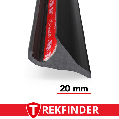 Kotflügelverbreiterung TREKFINDER für LR DEFENDER | 20 mm breit | 2 Stück a 150 cm lang | inkl. TÜV® | Modellreihe: Heidelberg | zum kleben