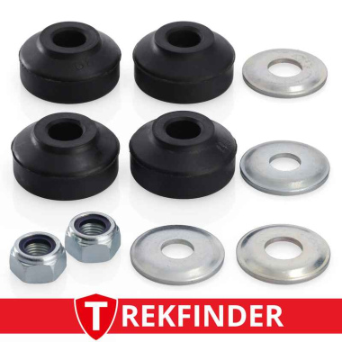 Fitting kit for 2 KONI/TREKFINDER RAID shock absorbers 90-5375SP1 + 90-5471 (bottom), from model year 2002 onwards