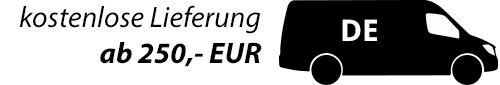 kostenlose Lieferung ab 250 Euro Bestellwert